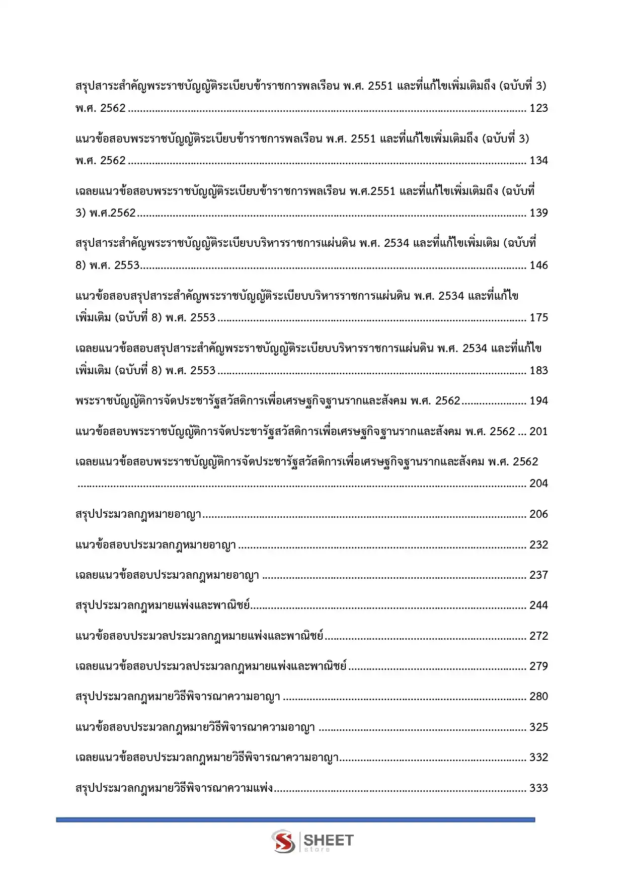 แนวข้อสอบ  นิติกรปฏิบัติการ สำนักงานปลัดกระทรวงการคลัง [ม.ค.2569]