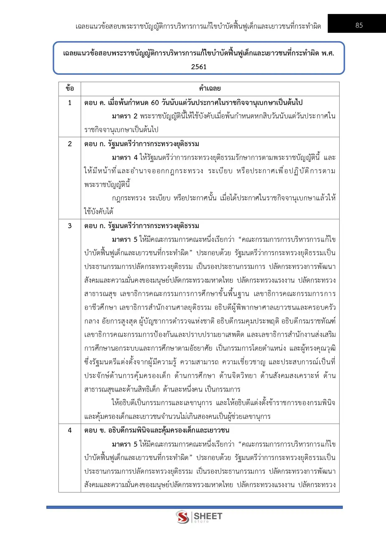 แนวข้อสอบ เจ้าพนักงานธุรการปฏิบัติงาน กรมพินิจและคุ้มครองเด็กและเยาวชน [มี.ค.2569]