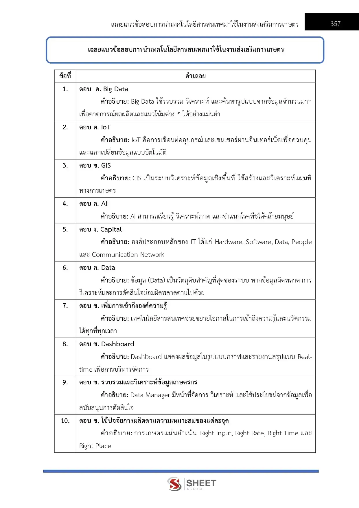แนวข้อสอบ นักวิชาการส่งเสริมการเกษตรปฏิบัติการ กรมส่งเสริมการเกษตร [มิ.ย.2569]