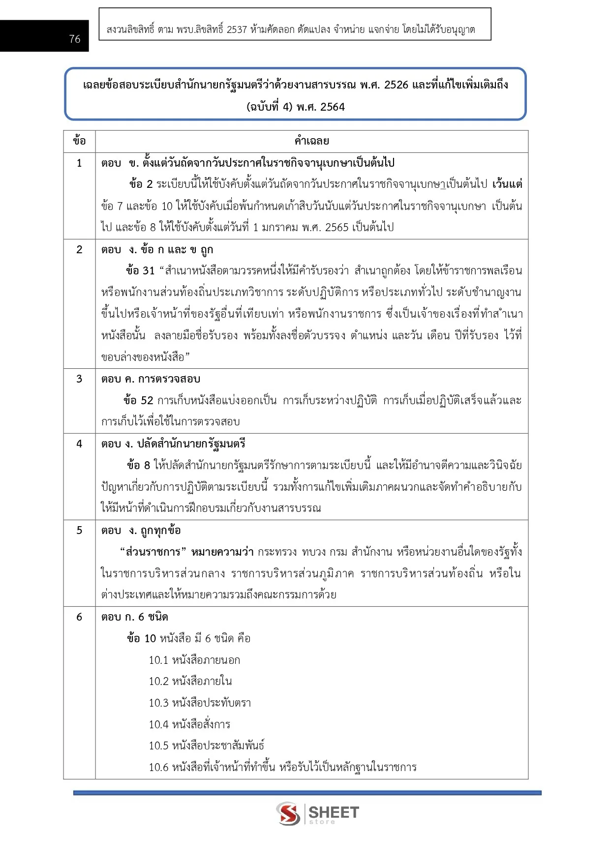 แนวข้อสอบ เจ้าพนักงานการพาณิชย์ สำนักงานปลัดกระทรวงพาณิชย์ [ส.ค. 2569]
