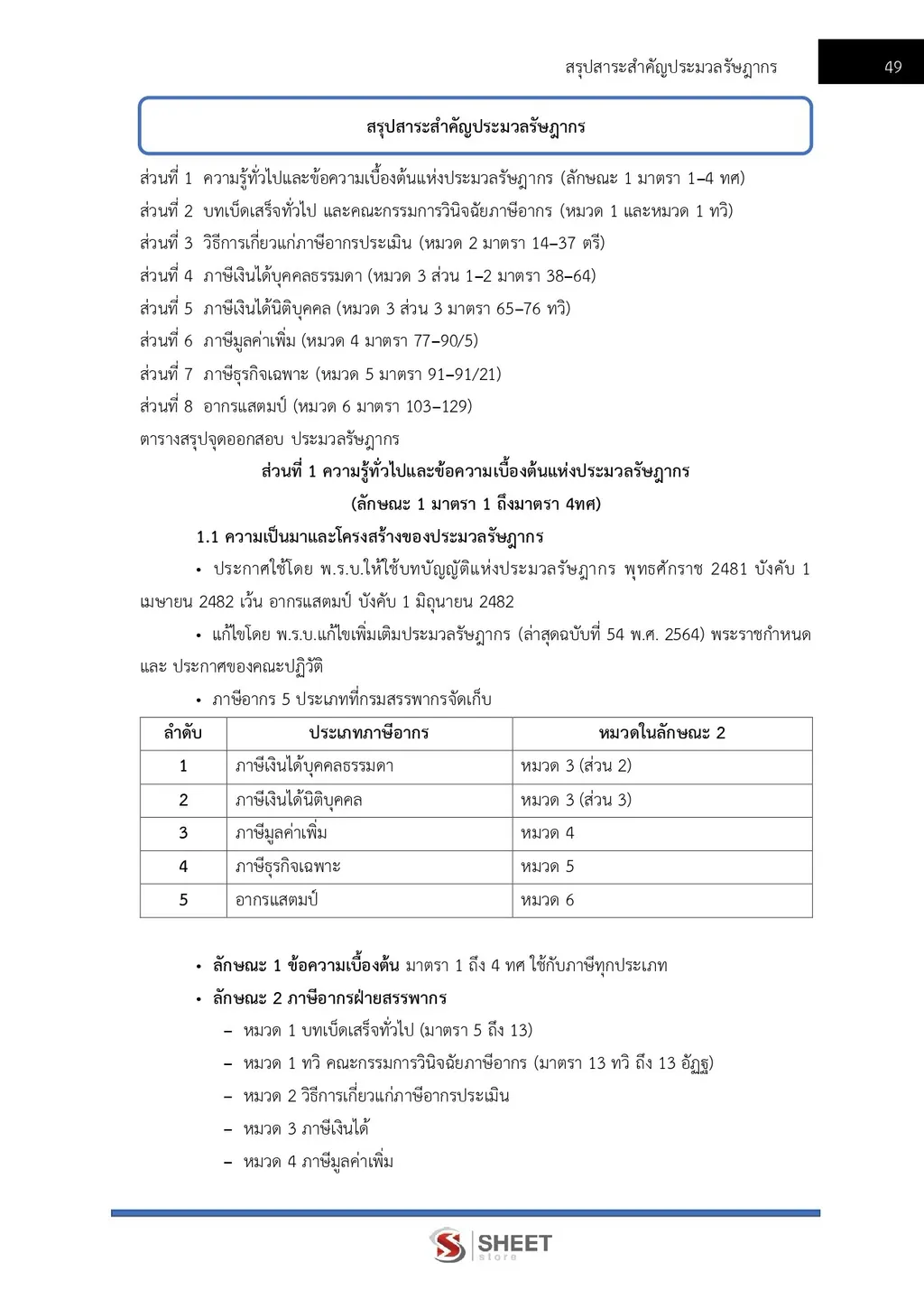 แนวข้อสอบ เจ้าพนักงานสรรพากรปฏิบัติงาน กรมสรรพากร [RD ส.ค. 2569]