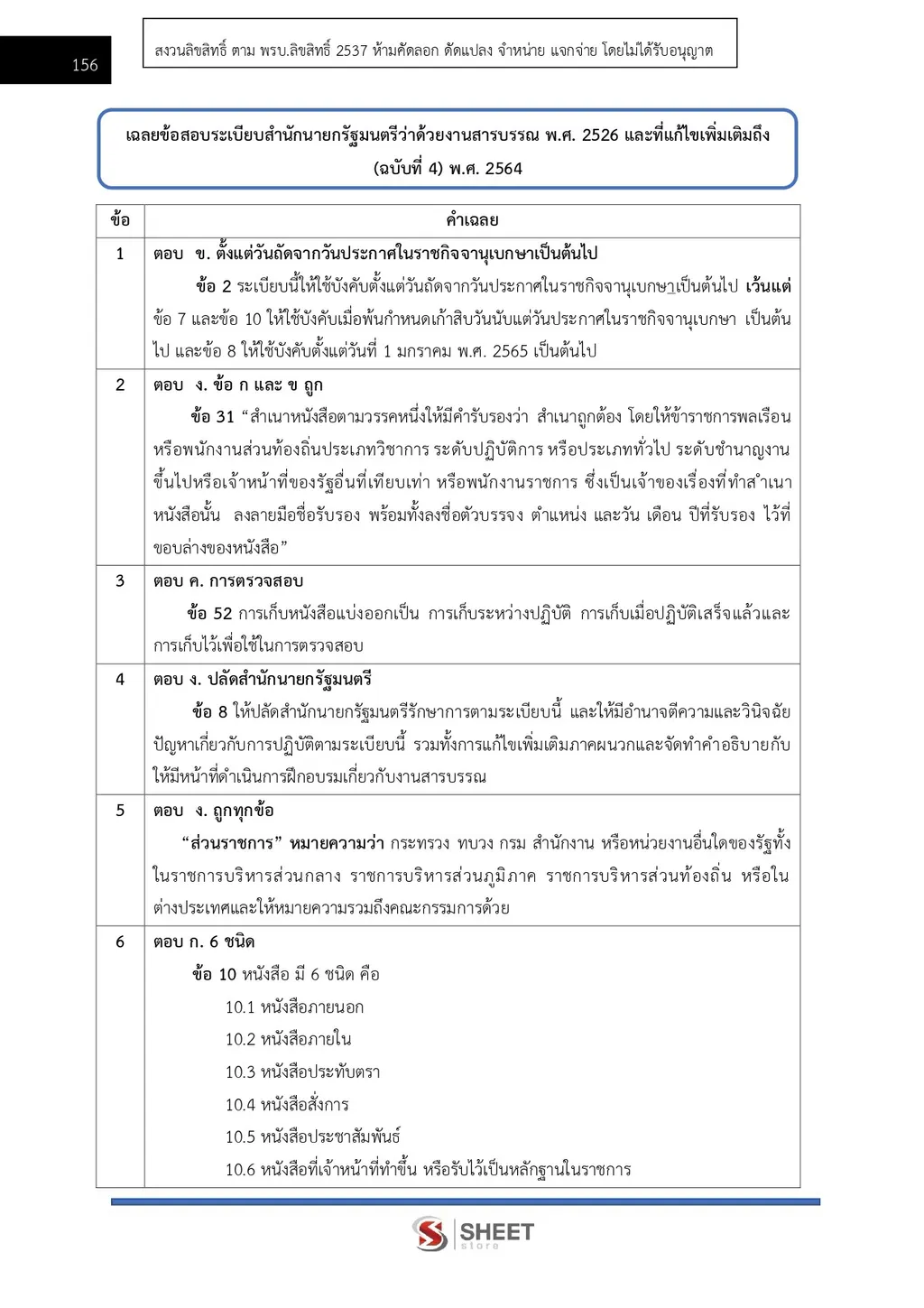 แนวข้อสอบ เจ้าพนักงานสรรพากรปฏิบัติงาน กรมสรรพากร [RD ส.ค. 2569]