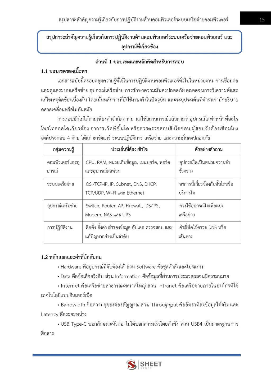 แนวข้อสอบ เจ้าพนักงานเครื่องคอมพิวเตอร์ปฏิบัติงาน กรมสรรพากร [RD ส.ค. 2569]