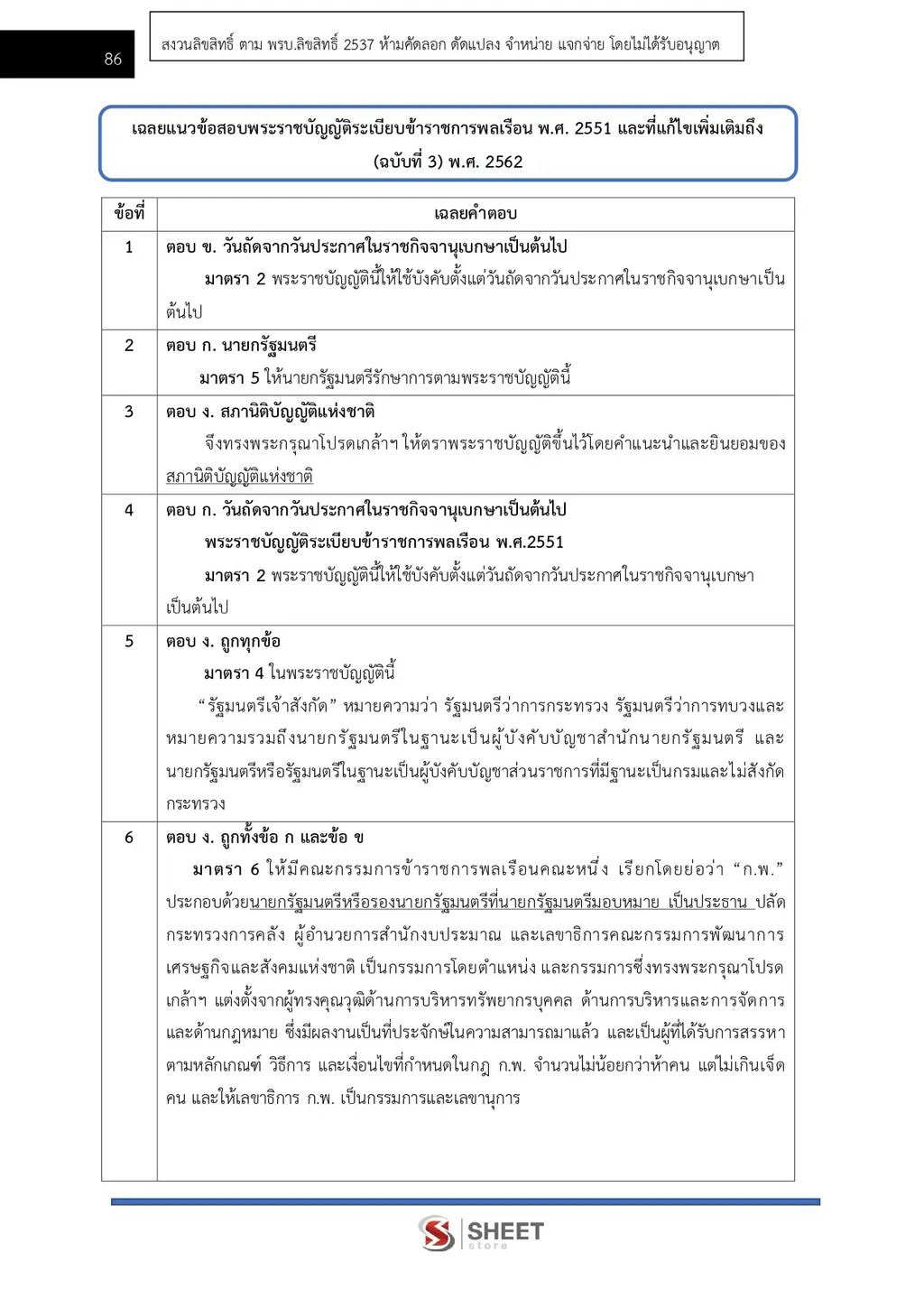 แนวข้อสอบ นักทรัพยากรบุคคล สำนักงานปลัดกระทรวงพลังงาน [ฉบับปรับปรุง ก.ย. 2569]